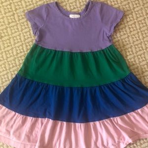 Hanna Andersson Twirl Power Colorblock Dress